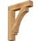 Ekena Millwork Imperial Block Rough Sawn Bracket, Western Red Cedar, 6"W x 32"D x 40"H BKT06X32X40IMP05RWR - alternate 1